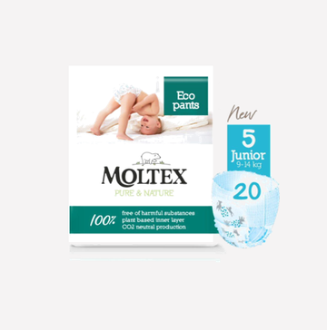 Moltex eco friendly JUNIOR PULL-UP PANTS (9-14kg) 4 packs